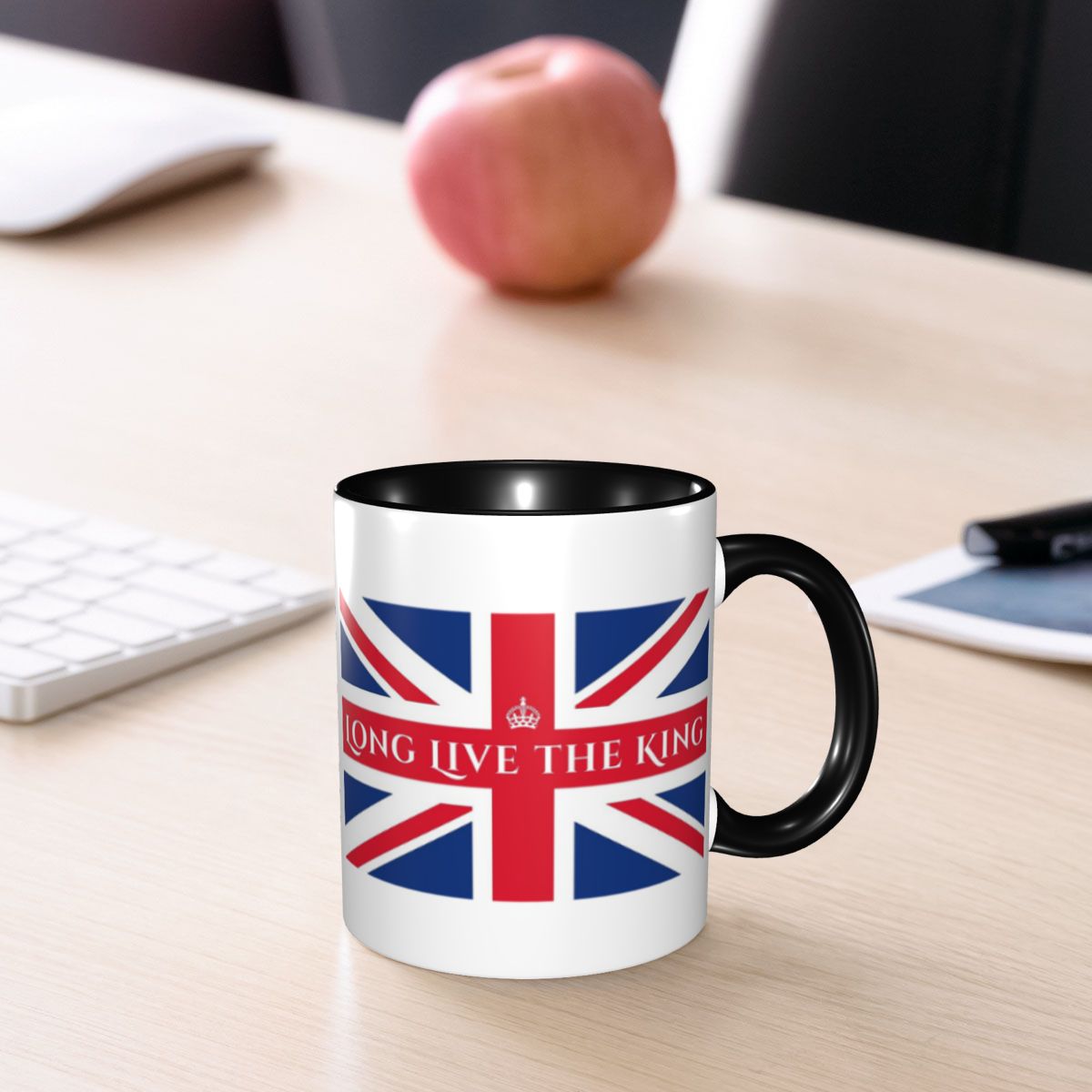 Coffee Tea Uk - Taza de cerámica divertida con la