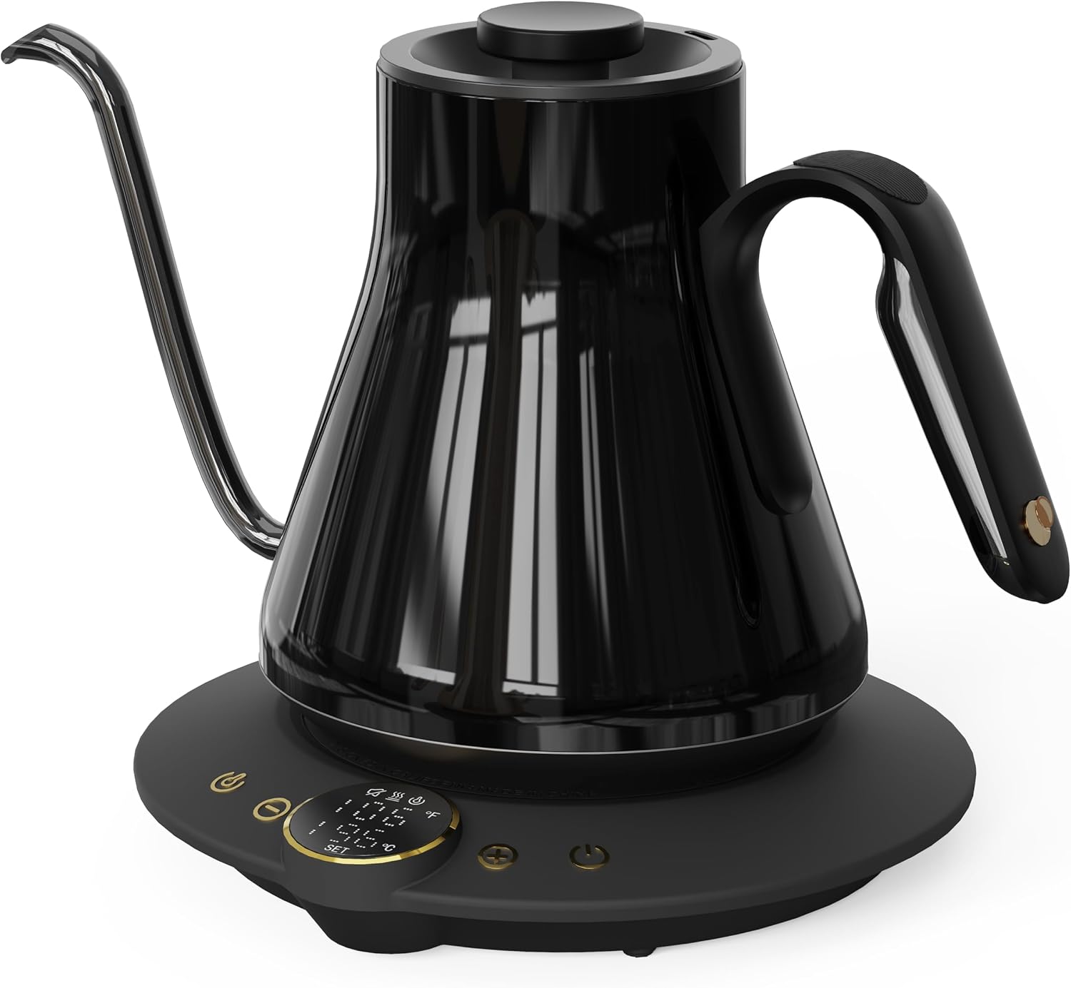 Pour Over Kettle - Hervidor eléctrico de cuello de cisne,