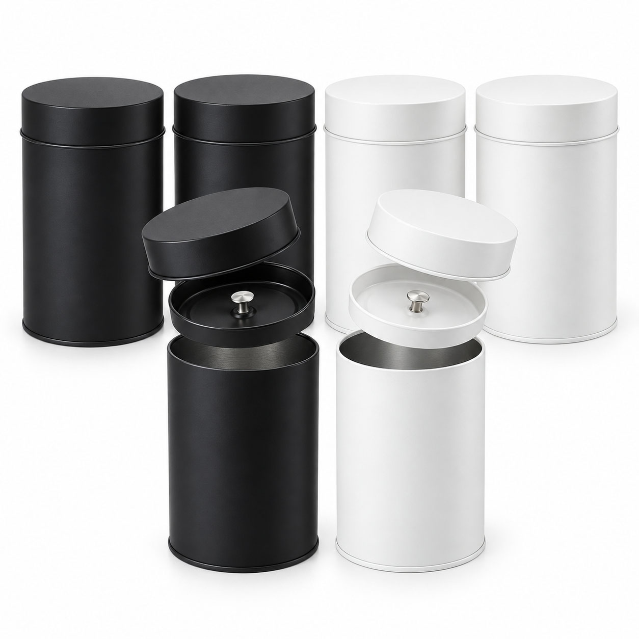 Coffee Tea Etc - Lata de té de 4/2 piezas