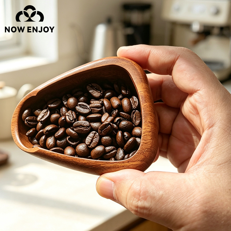 Coffee Tea Bean Leaf - AHORA DISFRUTA del tazón de madera