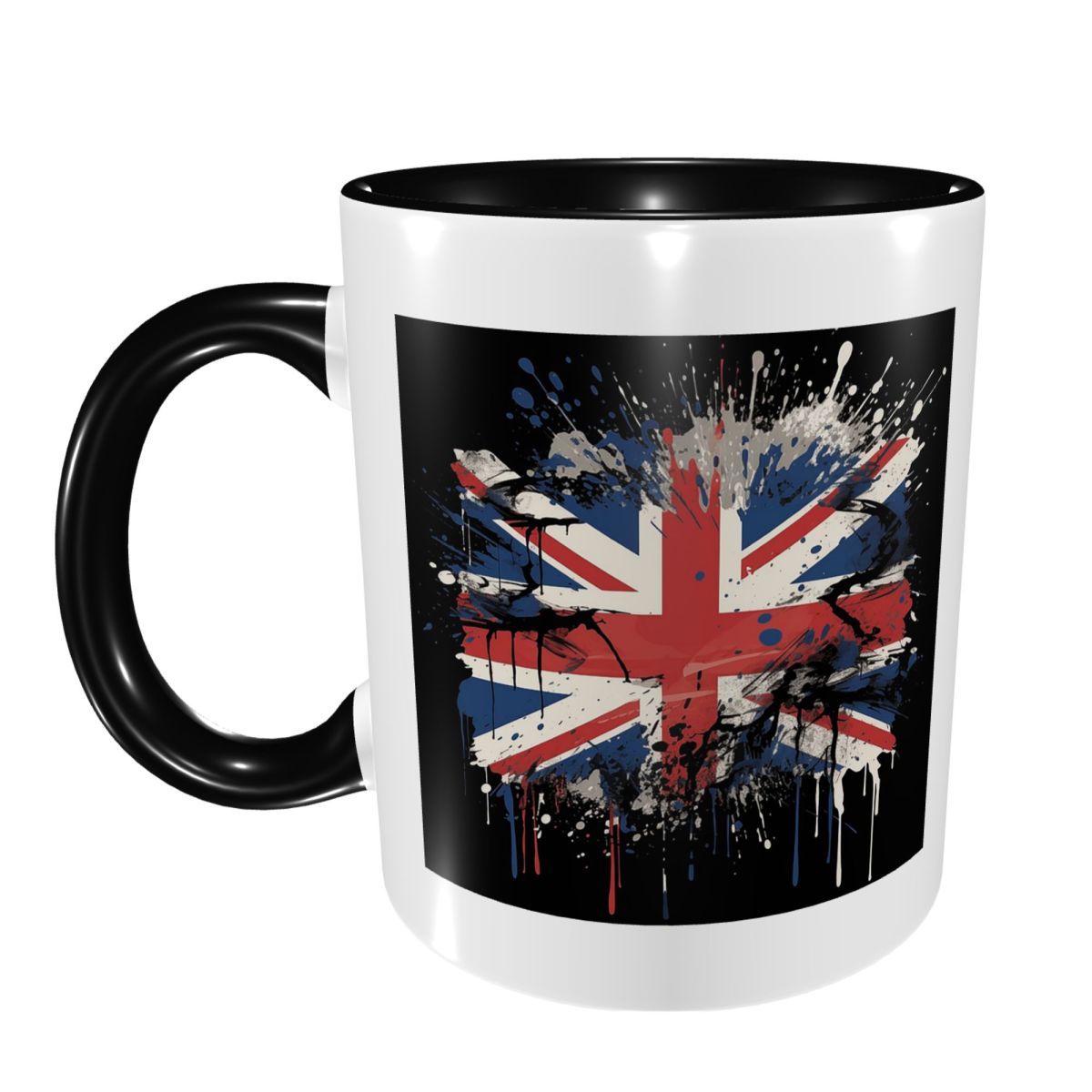 Coffee Tea Uk - Taza de cerámica divertida con la