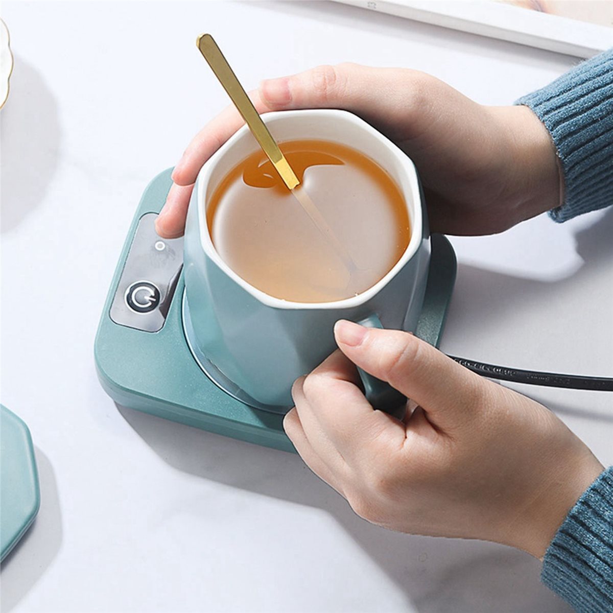 Coffee Tea Cups - [Promociones] Calentador de Tazas, Calentador de