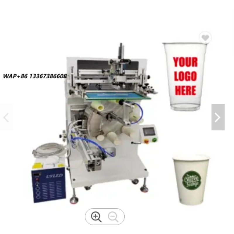 Coffee Tea Cups - Impresora de Pantalla Semiautomática con 8