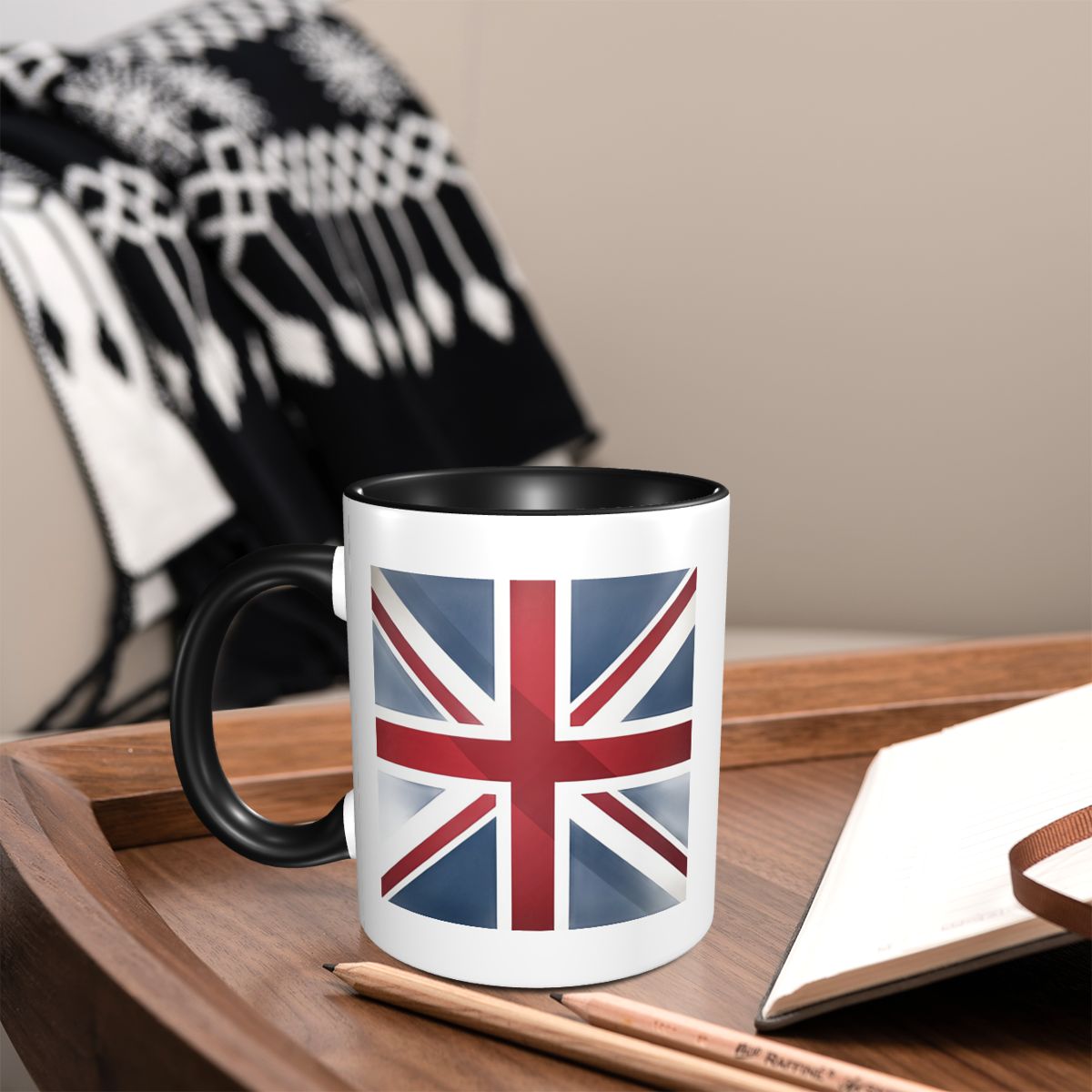 Coffee Tea Uk - Taza de Cerámica con Diseño de