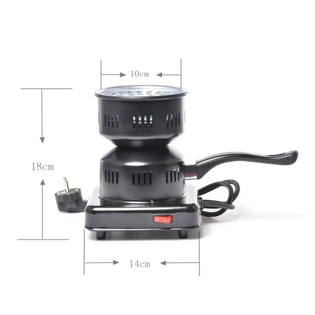 Calentador eléctrico de carbón - Coffee Tea Etc reseña y precio