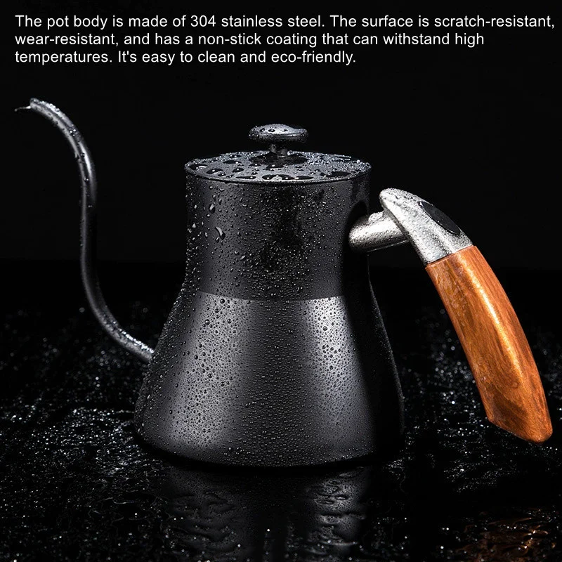 Tetera de acero inoxidable 304 - Pour Over Kettle reseña y precio