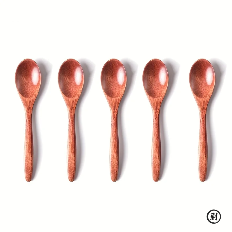 Cuchara de té de madera, cucha - Coffee Tea And Sugar Set reseña y precio