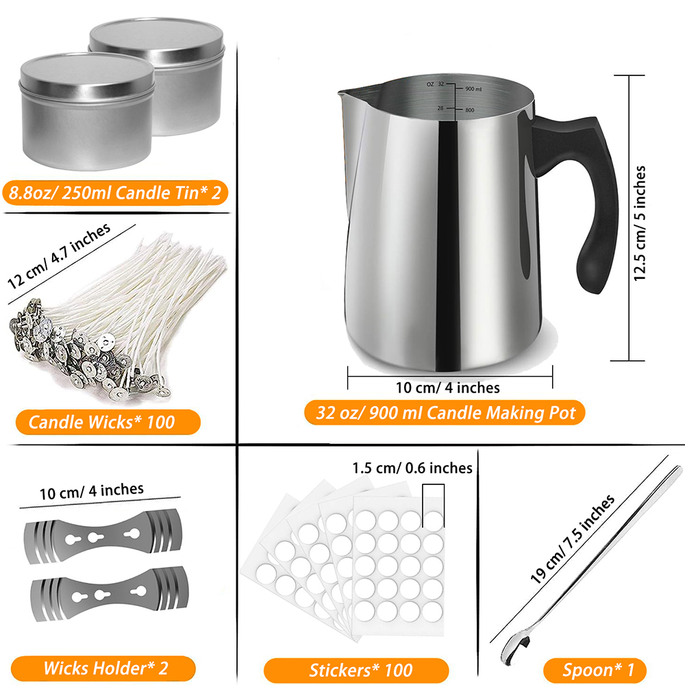 Kit de inicio para hacer velas - Pour Over Kettle reseña y precio