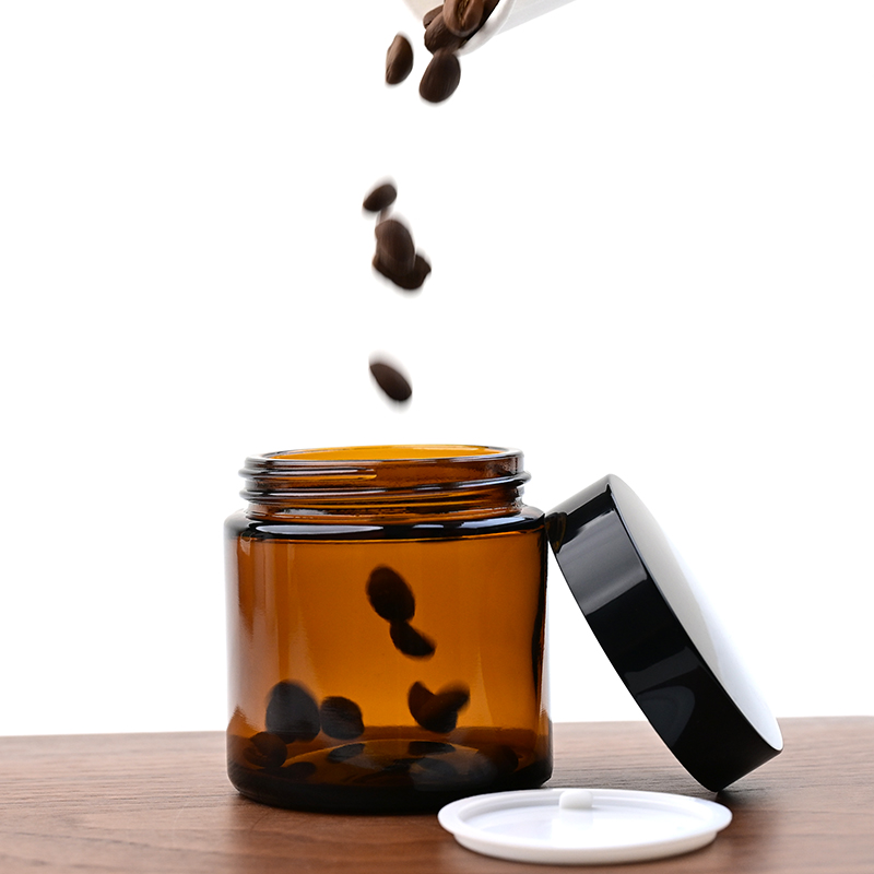 Tarro de vidrio portátil para  - Coffee Tea Bean Leaf reseña y precio