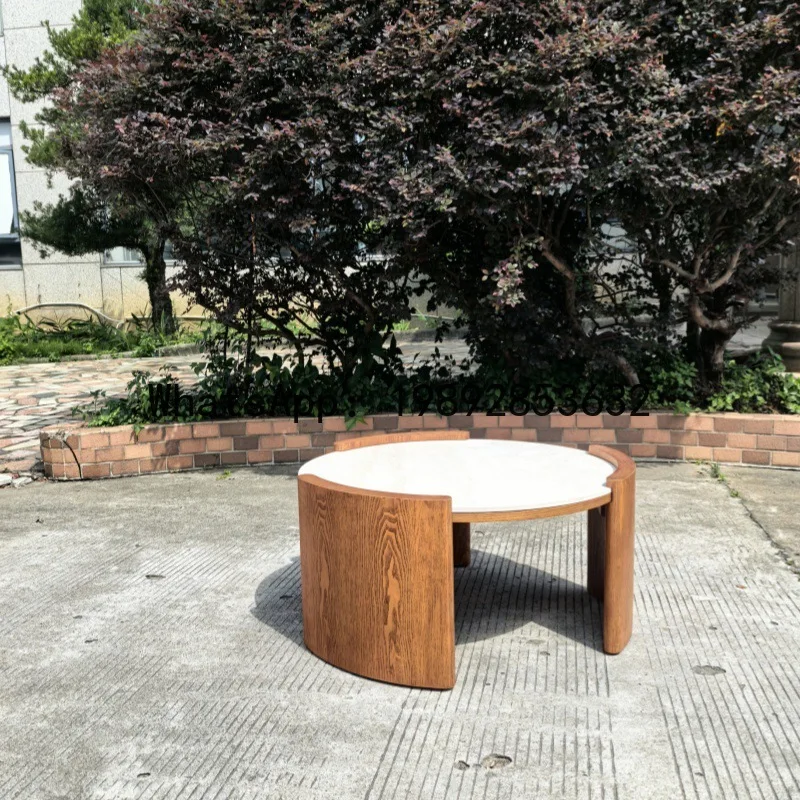 Mesa de centro de madera maciz - Coffee & Tea Difabis reseña y precio