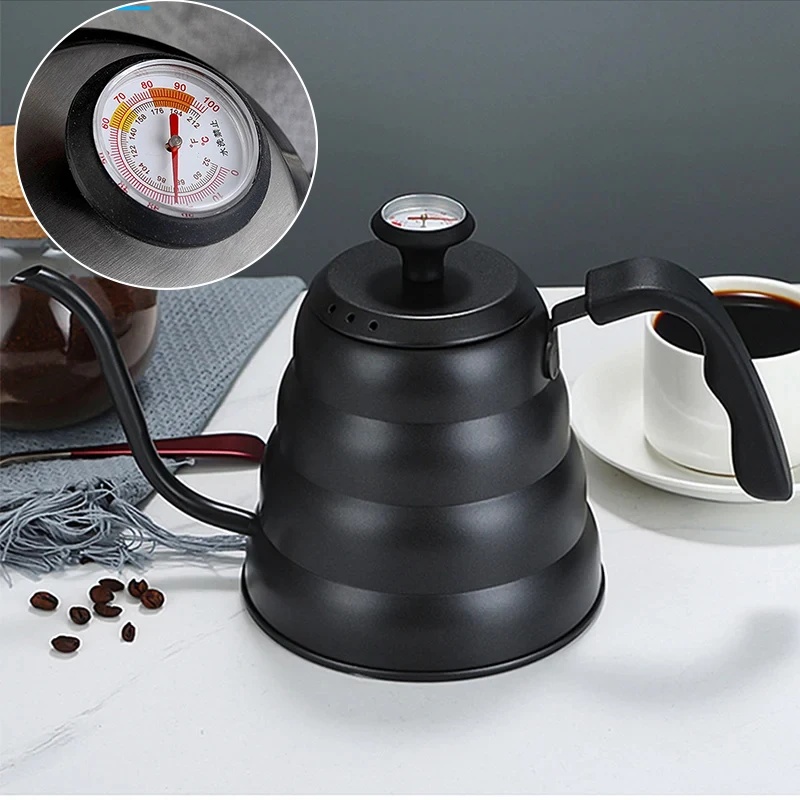 Cafetera de acero inoxidable c - Pour Over Kettle reseña y precio