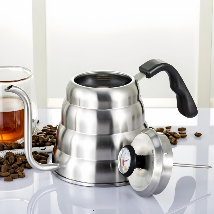 Cafetera de acero inoxidable c - Pour Over Kettle reseña y precio