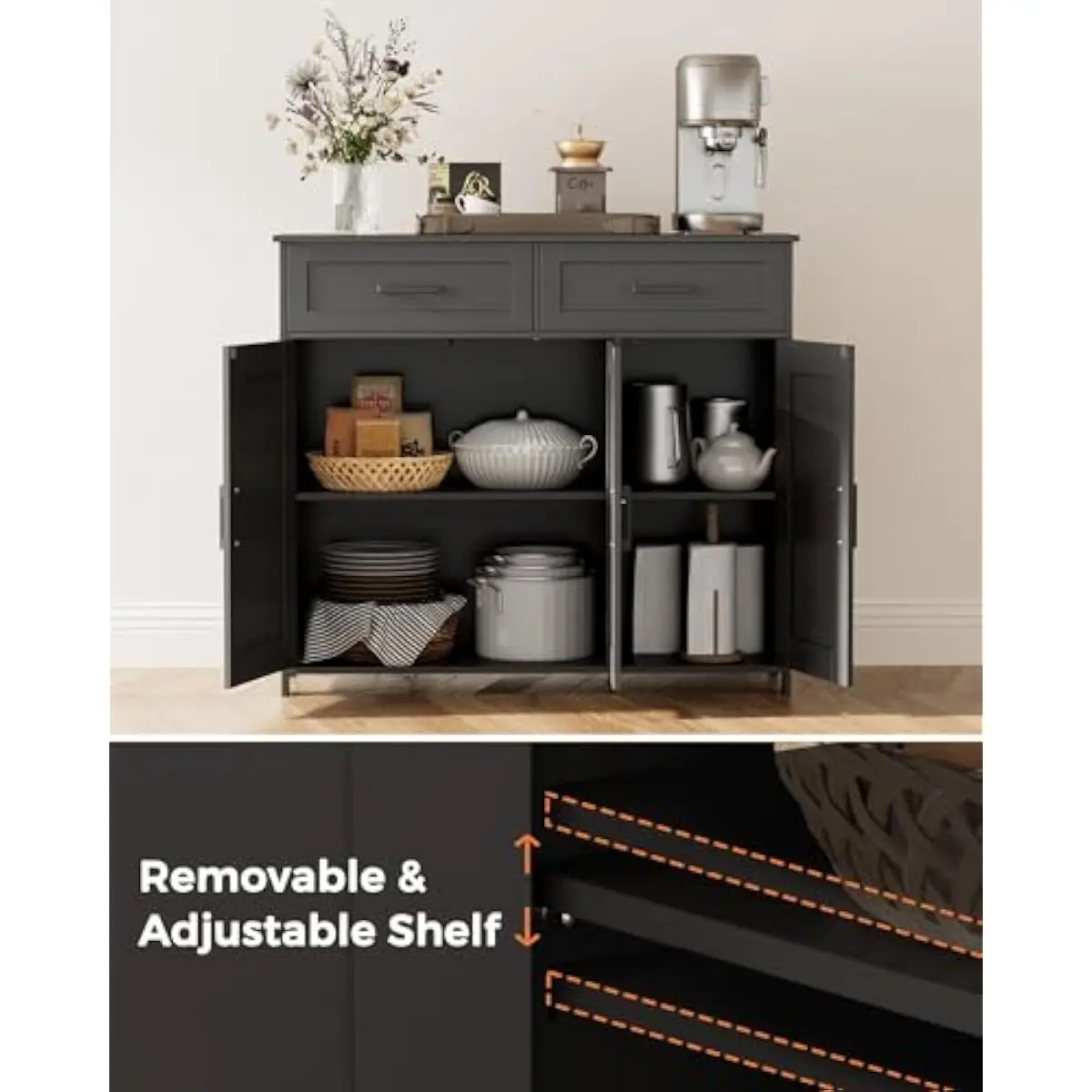 Mueble de Almacenamiento para  - Coffee & Tea Difabis reseña y precio
