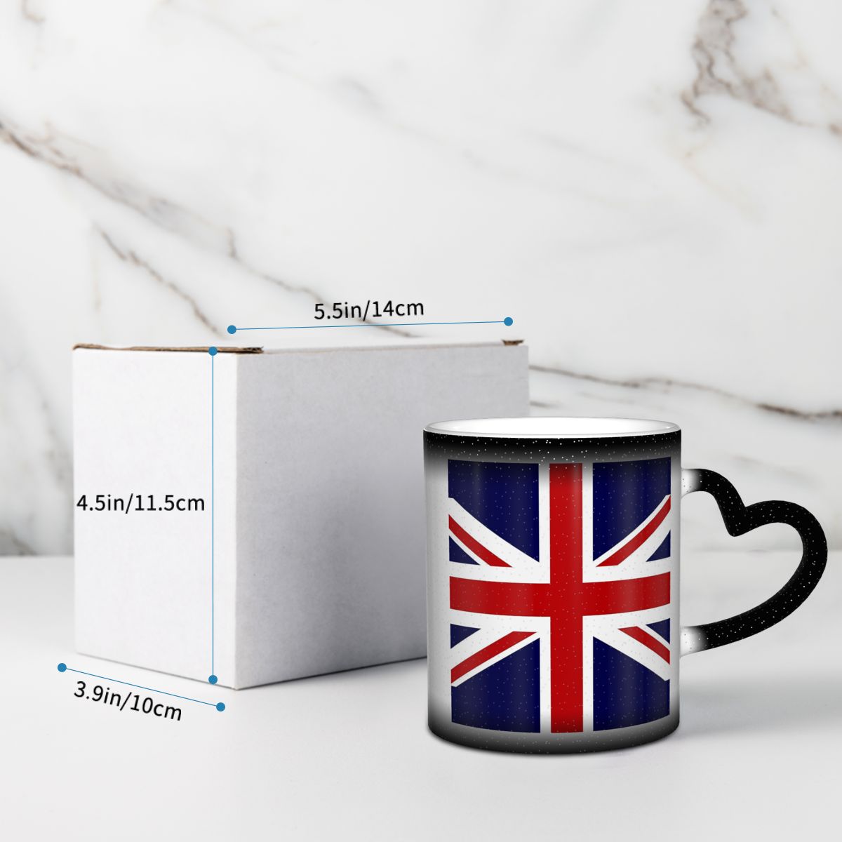 Taza con la Bandera Union Jack - Coffee Tea Uk reseña y precio