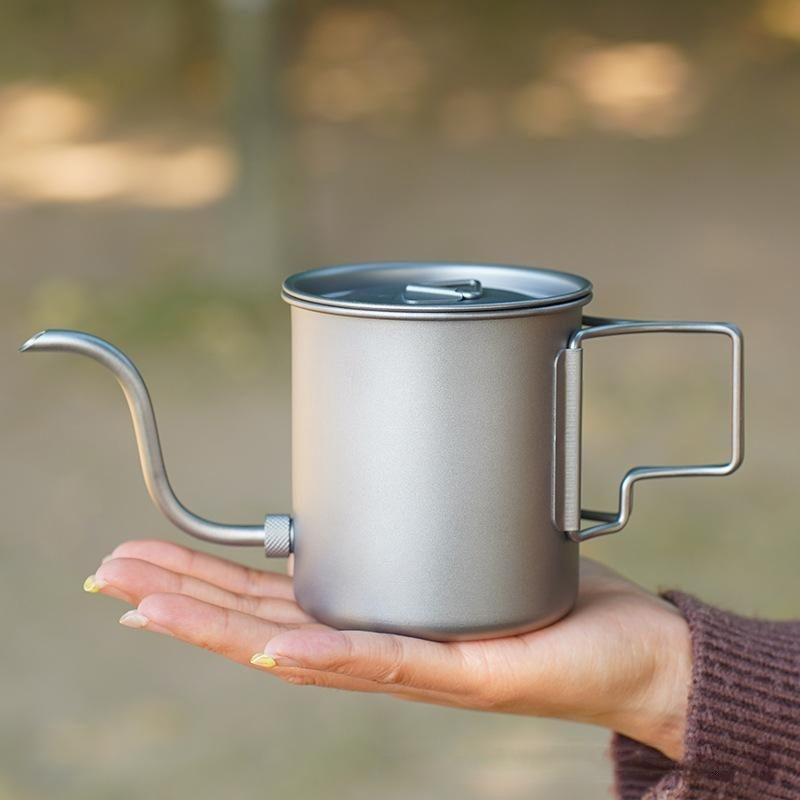 Hervidor de Café de Titanio Pu - Pour Over Kettle reseña y precio