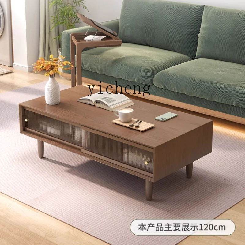 Mesa de centro de madera maciz - Coffee & Tea Difabis reseña y precio