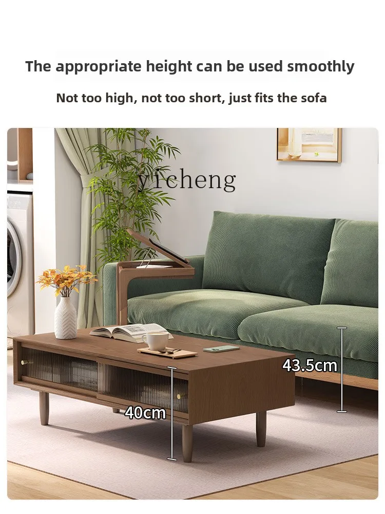 Mesa de centro de madera maciz - Coffee & Tea Difabis reseña y precio