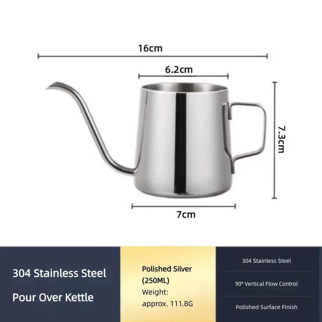 Cafetera de Acero Inoxidable 3 - Pour Over Kettle reseña y precio