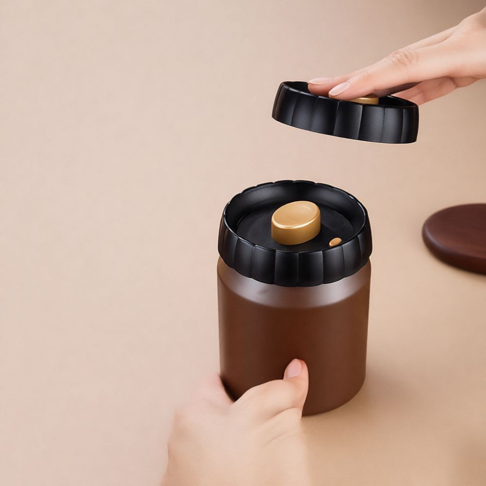 Recipiente hermético para guar - Coffee Tea Bean Leaf reseña y precio