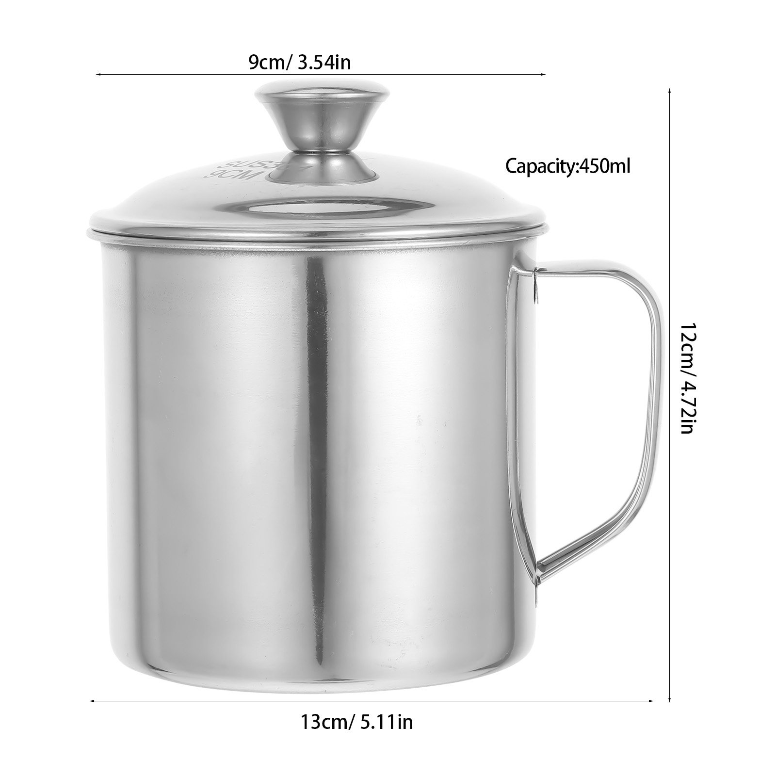 Taza de acero inoxidable con t - Coffee Tea Cups reseña y precio