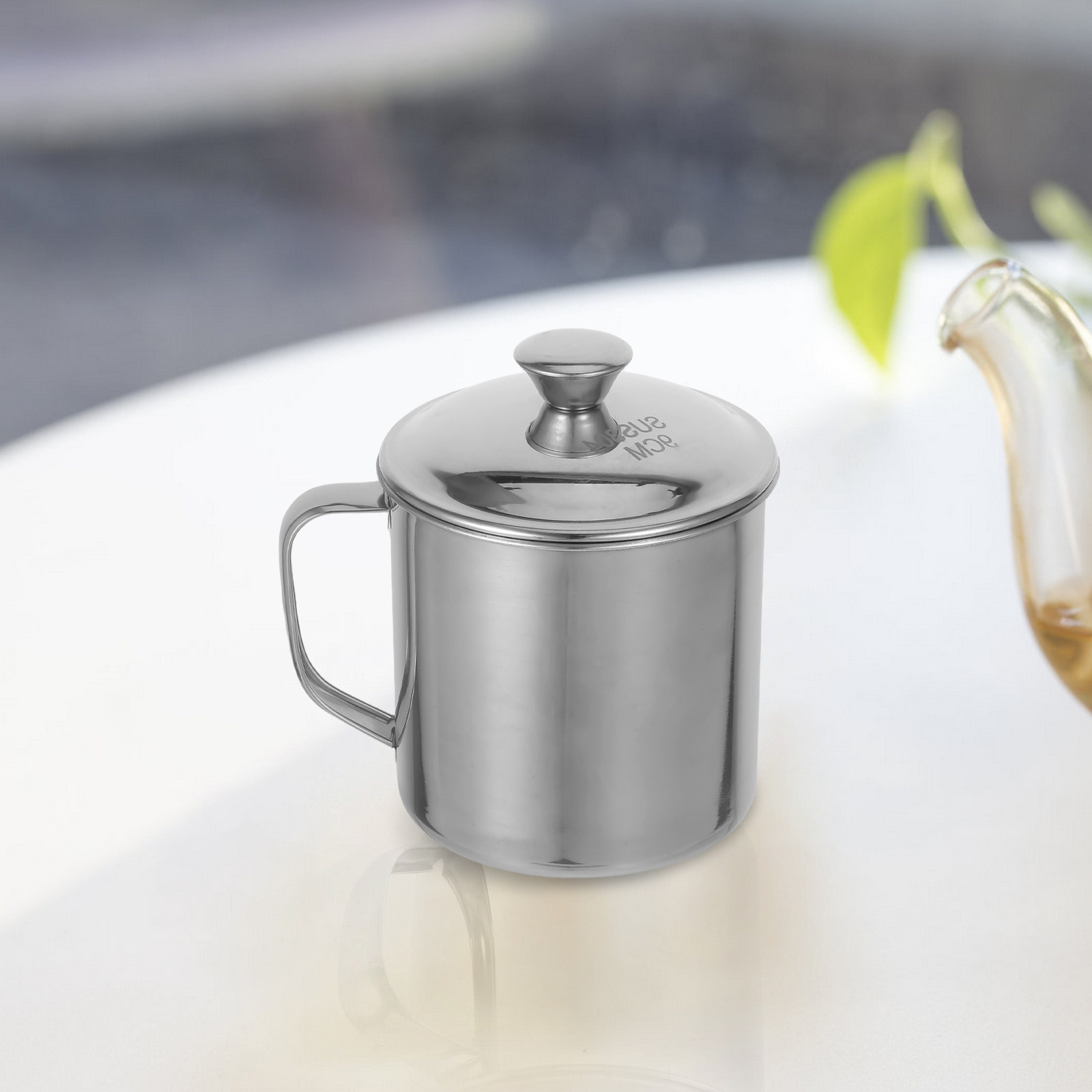 Taza de acero inoxidable con t - Coffee Tea Cups reseña y precio