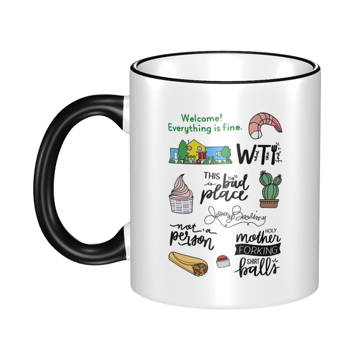 Taza de Cerámica con Diseño de - Good Coffee Tea reseña y precio