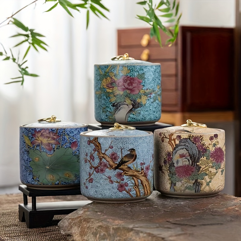 Latas de té de cerámica de Col - Coffee Tea Etc reseña y precio