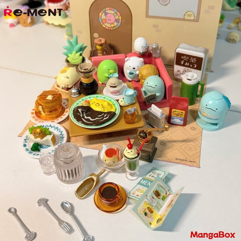 Re-Ment Creatures de esquina C - Good Coffee Tea reseña y precio