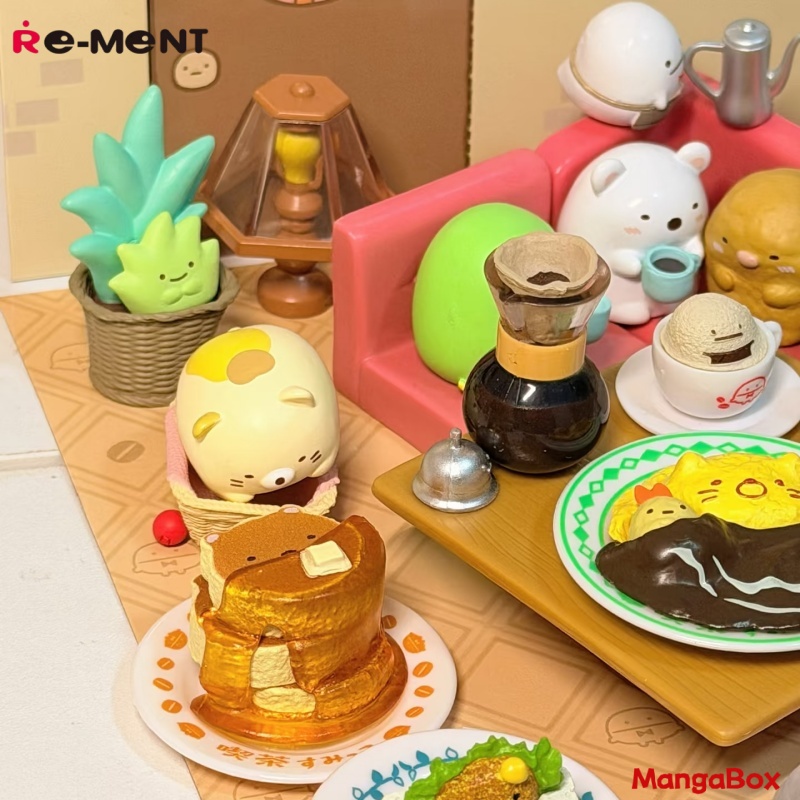Re-Ment Creatures de esquina C - Good Coffee Tea reseña y precio