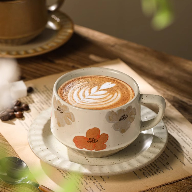 Taza de cerámica Retro, juego  - Coffee Tea And Sugar Set reseña y precio