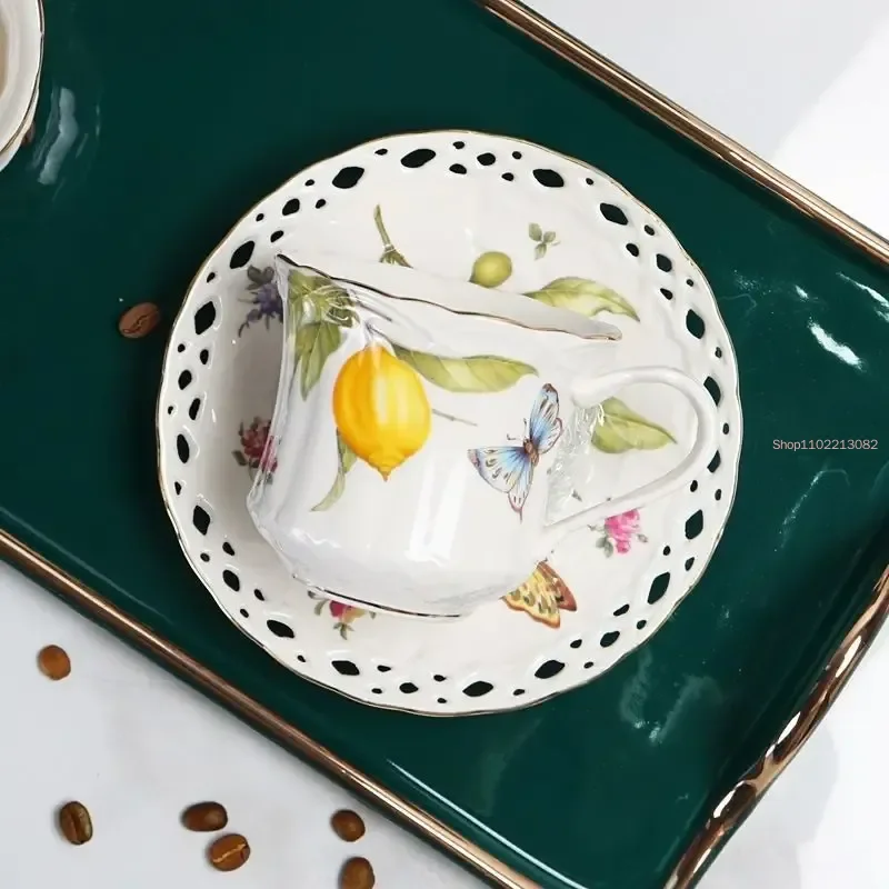 Tazas de café con leche de lim - Lemon Tea Coffee reseña y precio