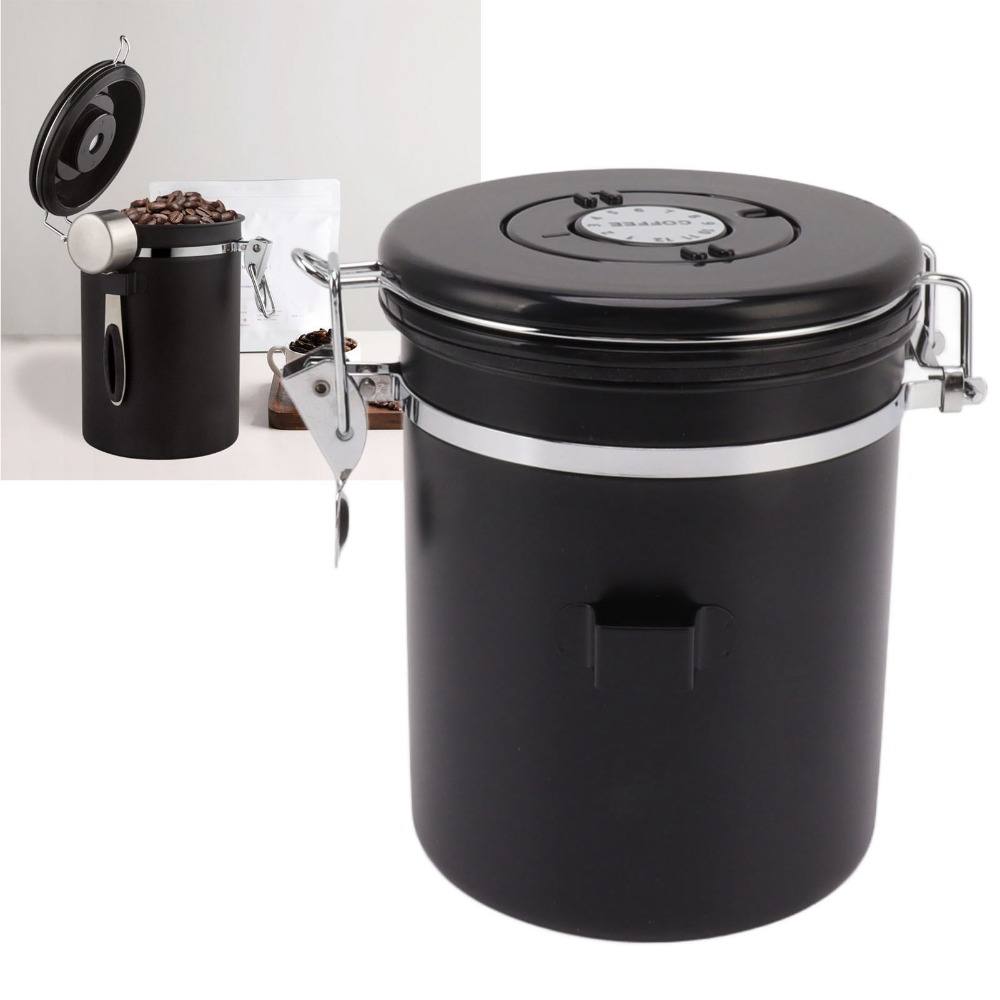 Contenedor de Almacenamiento d - Coffee Tea Bean Leaf reseña y precio