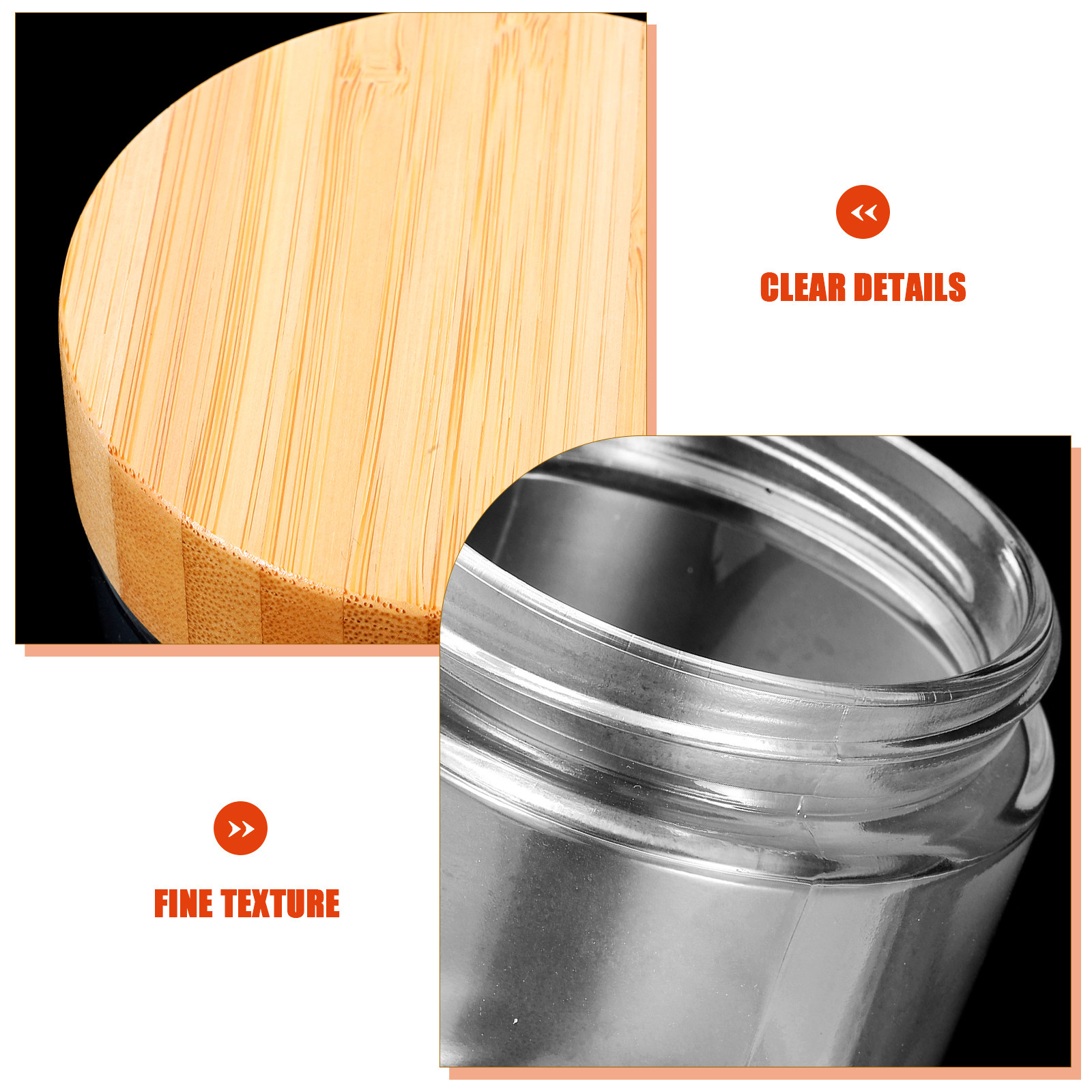 4 Recipientes de Vidrio Resist - Coffee Tea Sugar Canisters reseña y precio