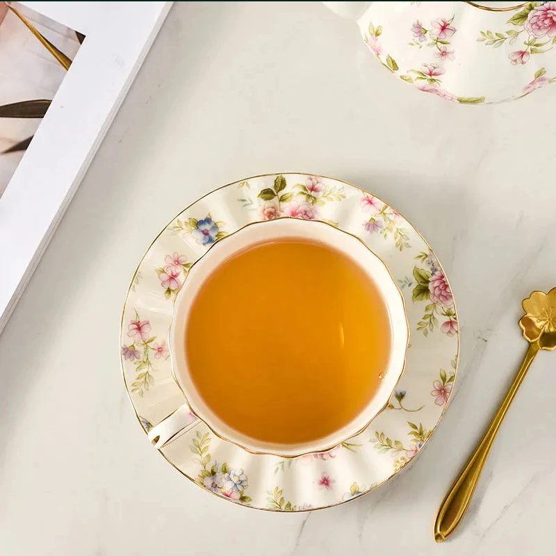 Juego de té de 3 piezas/juegos - Coffee Tea Flower reseña y precio