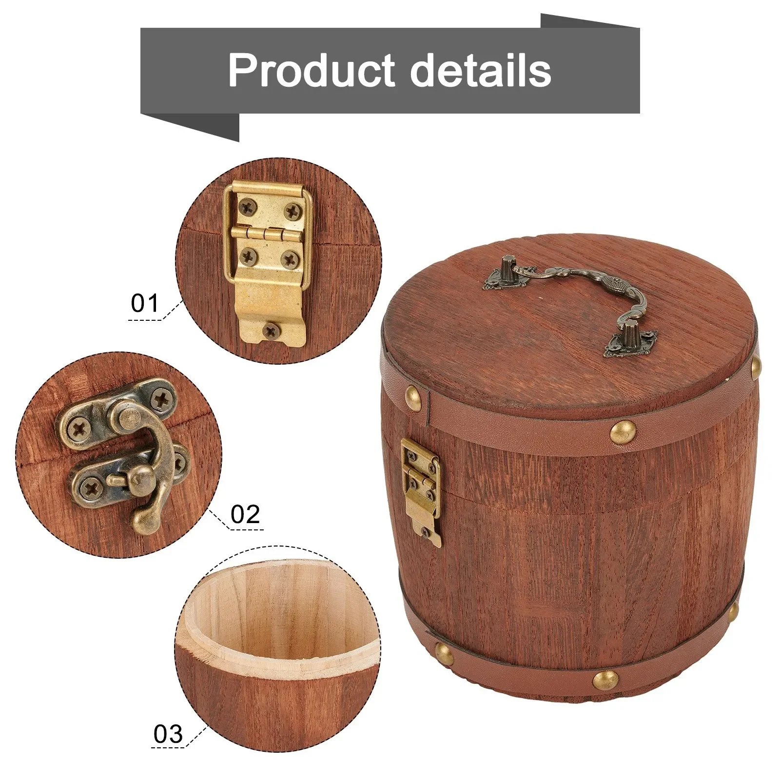 Recipiente portátil de barril  - Coffee Tea Bean Leaf reseña y precio