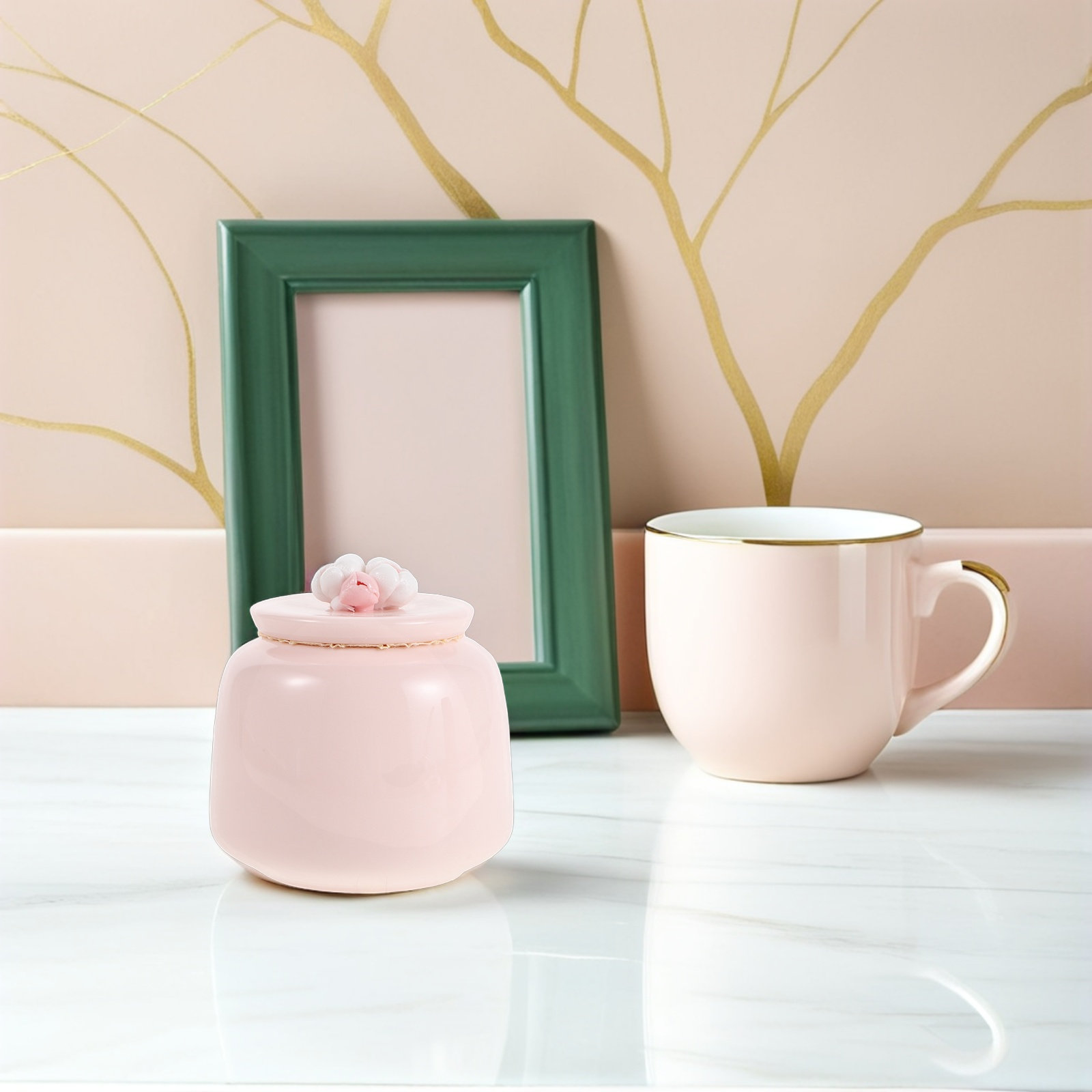Recipiente de cerámica de 200  - Coffee Tea Sugar Canisters reseña y precio