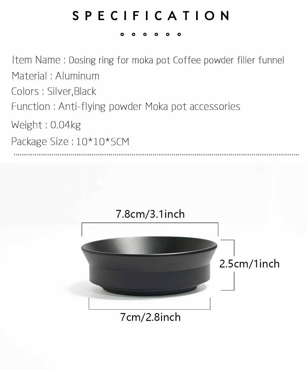 Anillo Dosificador de Café de  - Coffee Tea Chocolate reseña y precio