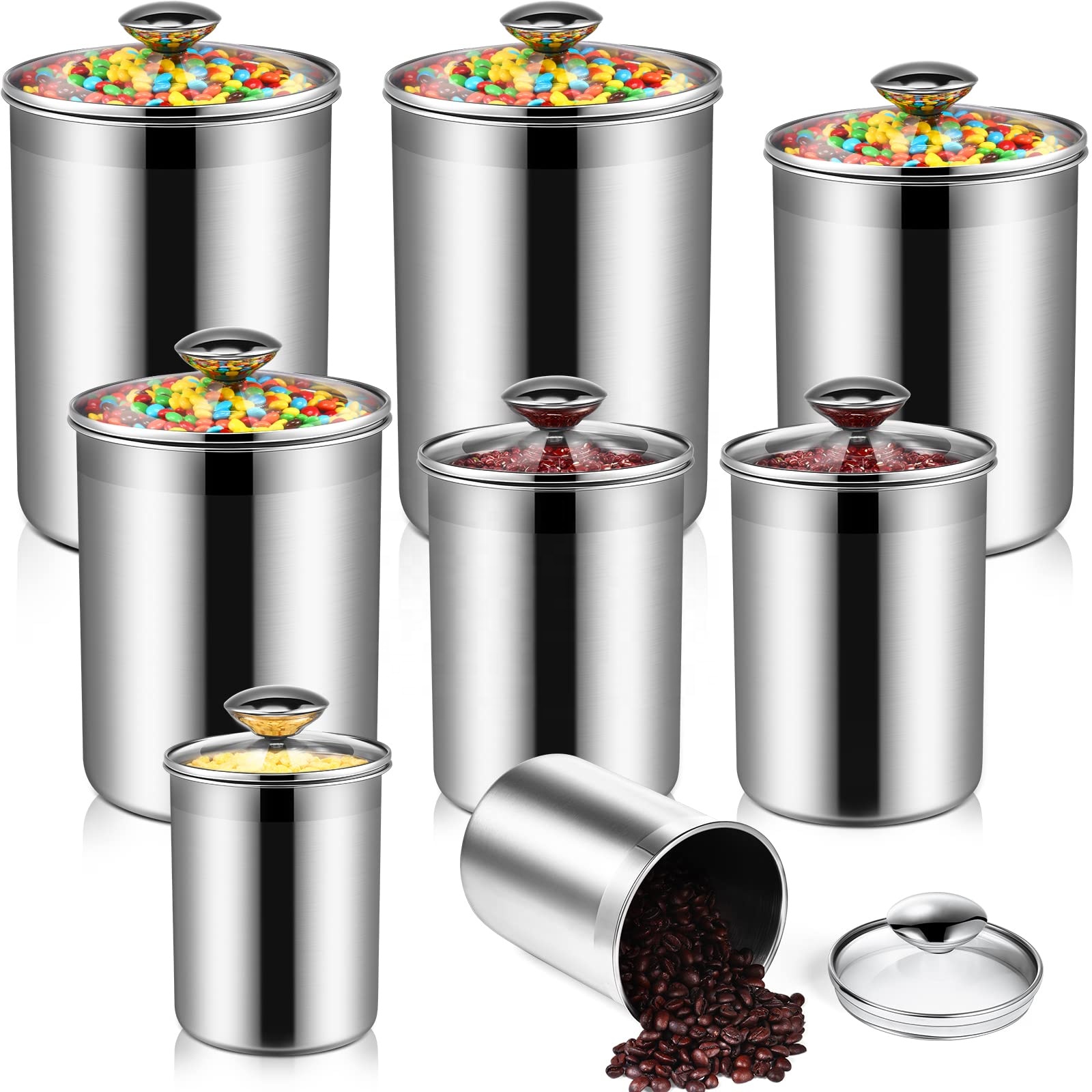 Contenedores de almacenamiento - Coffee Tea And Sugar Set reseña y precio
