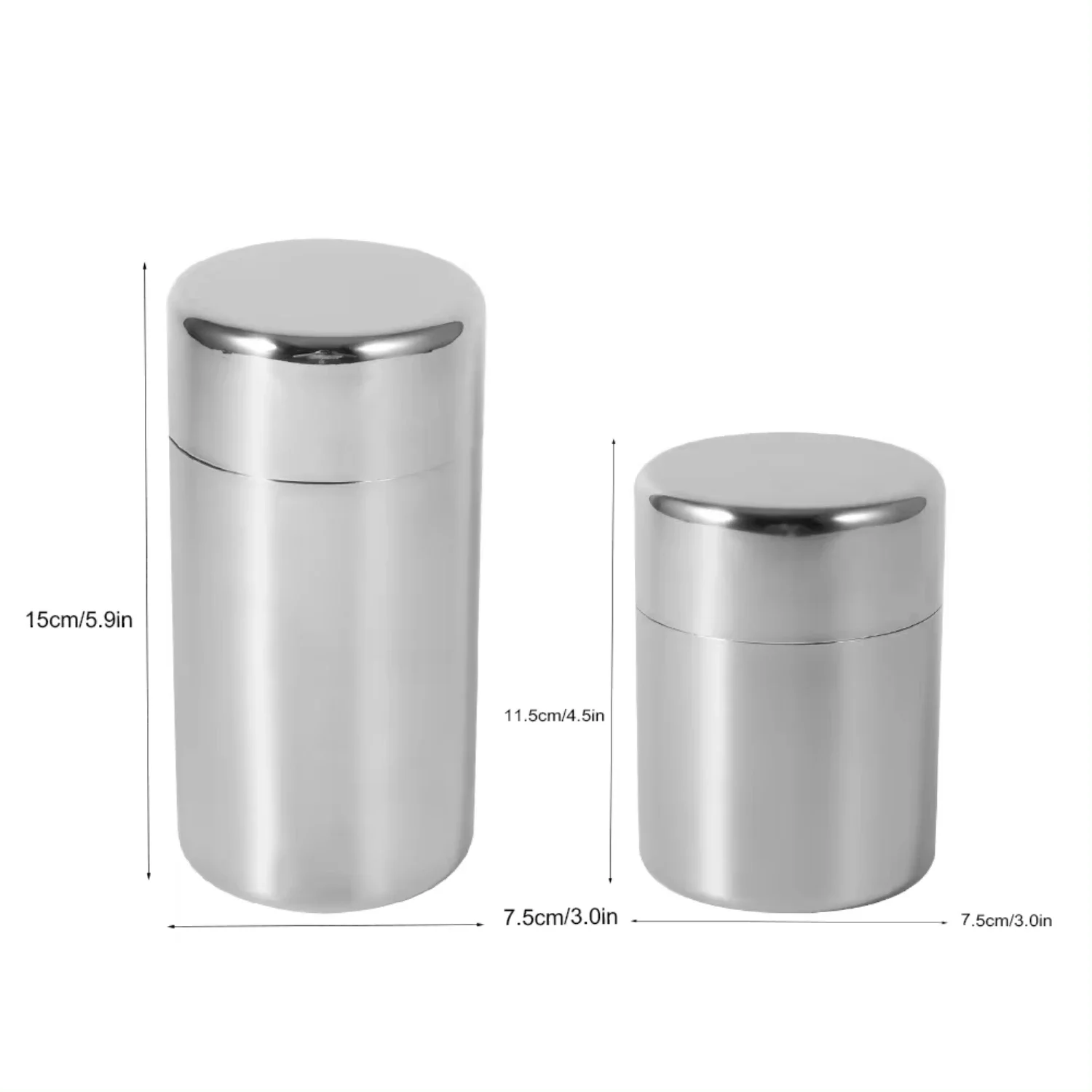 Latas de hojas de té de acero  - Coffee Tea And Sugar Set reseña y precio