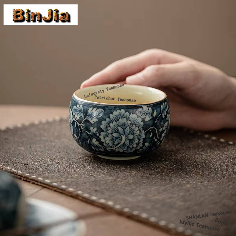 Taza de té de porcelana antigu - Coffee Tea Flower reseña y precio