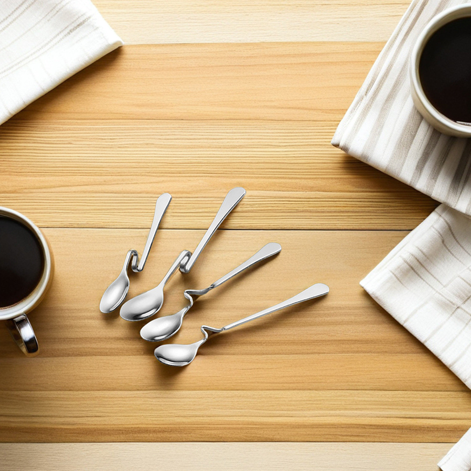 8 cucharas para remover café c - Coffee Tea Chocolate reseña y precio