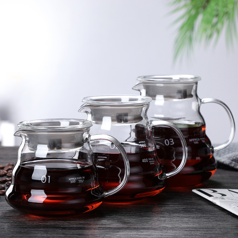 Juego de cafetera de vidrio de - Pour Over Kettle reseña y precio