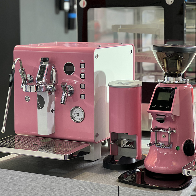 Cafetera Profesional Rosa Semi - Coffee & Tea Difabis reseña y precio