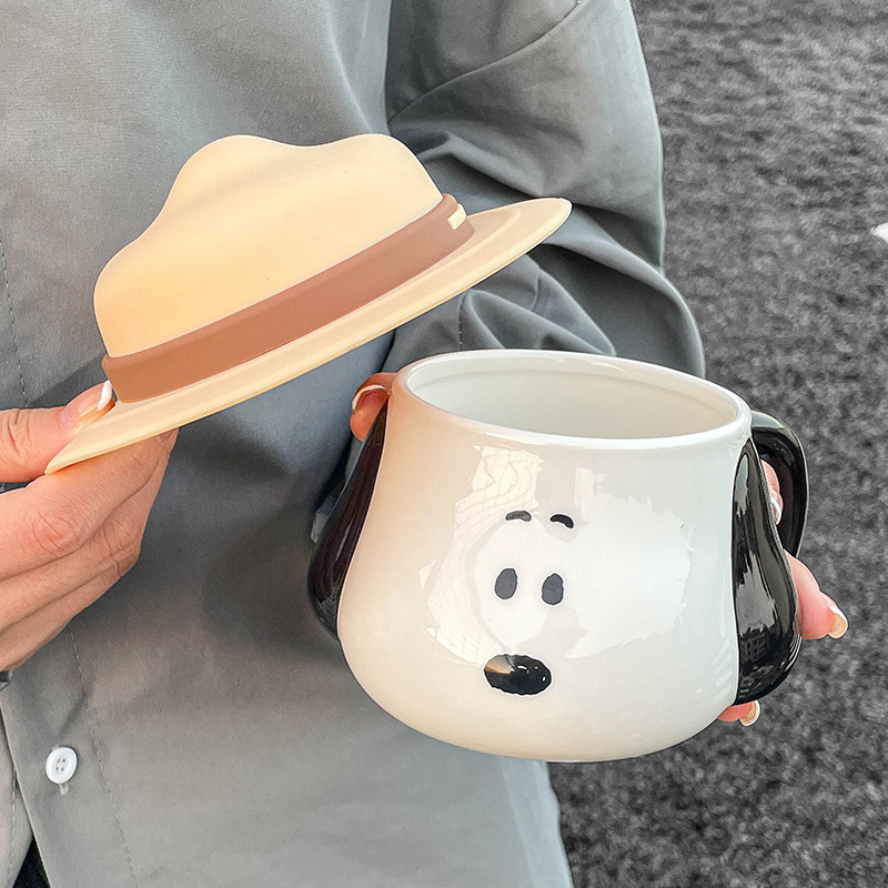 Taza de Cerámica Snoopy, Linda - Good Coffee Tea reseña y precio