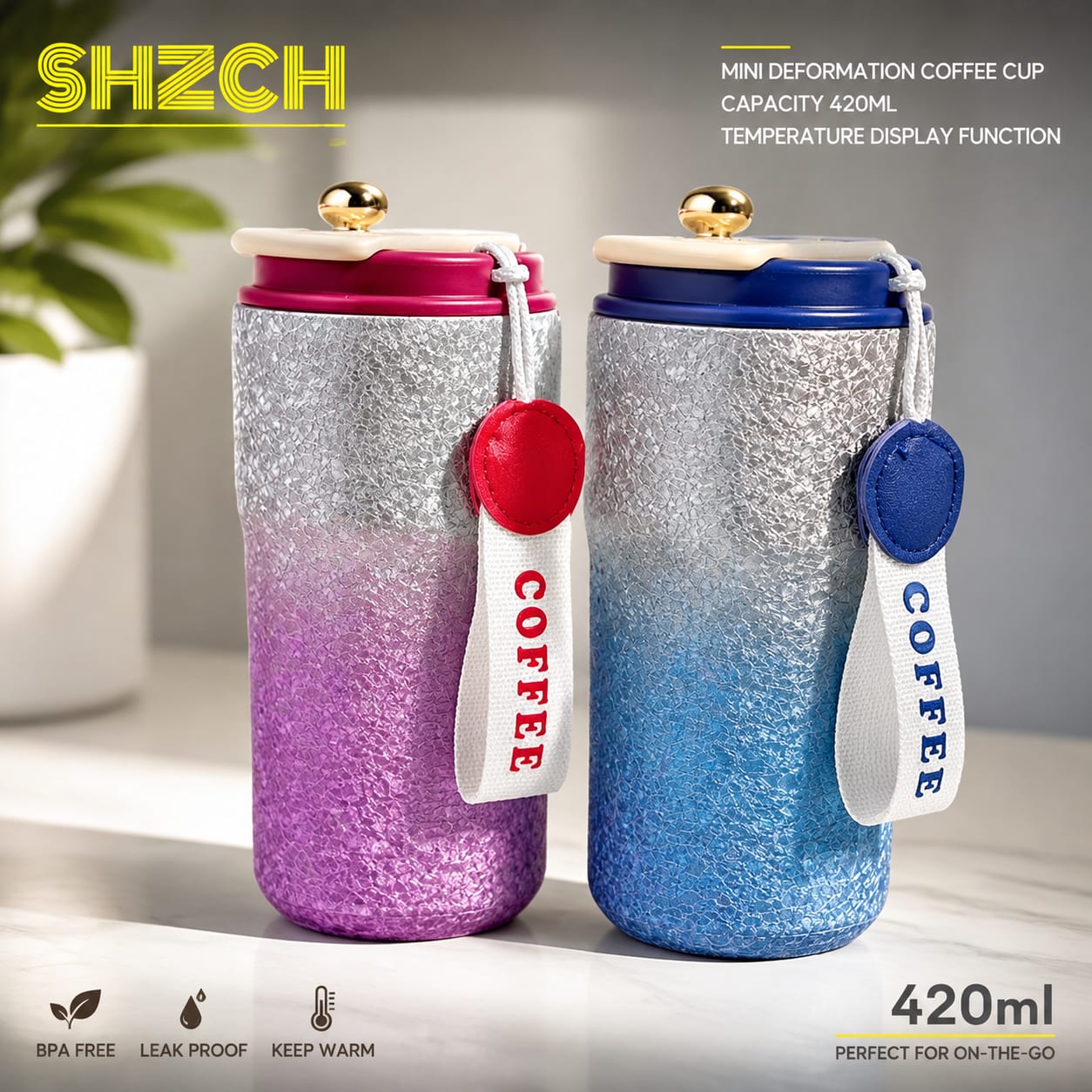 Capacidad de 420 ml satisface  - Coffee Tea Etc reseña y precio